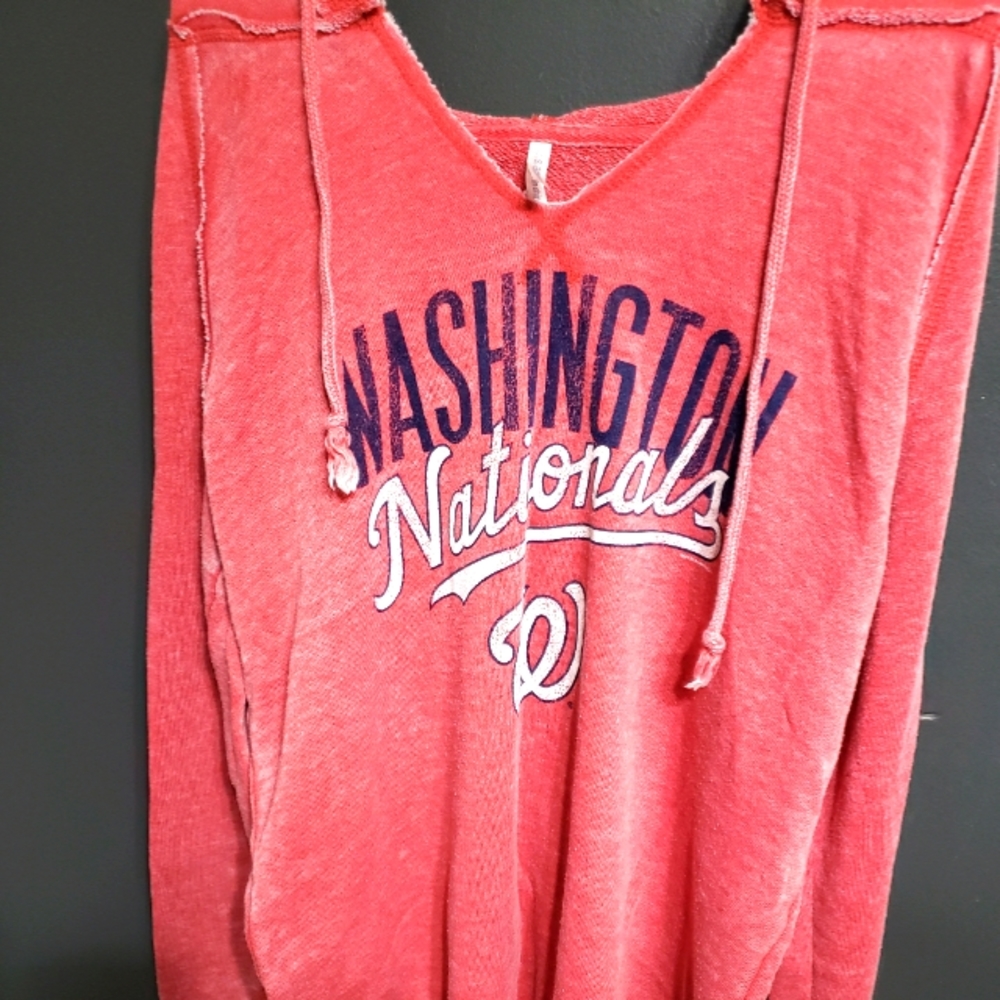 Washington Nationals lightweight hooded sweatshirt XL